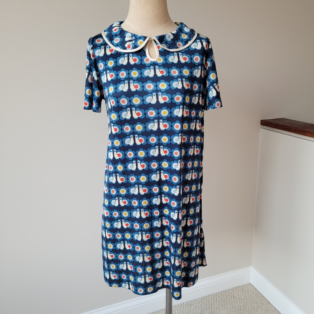 Orla Kiely Keyhole Minidress NWT Size 3